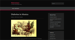 Desktop Screenshot of muttoniana.com